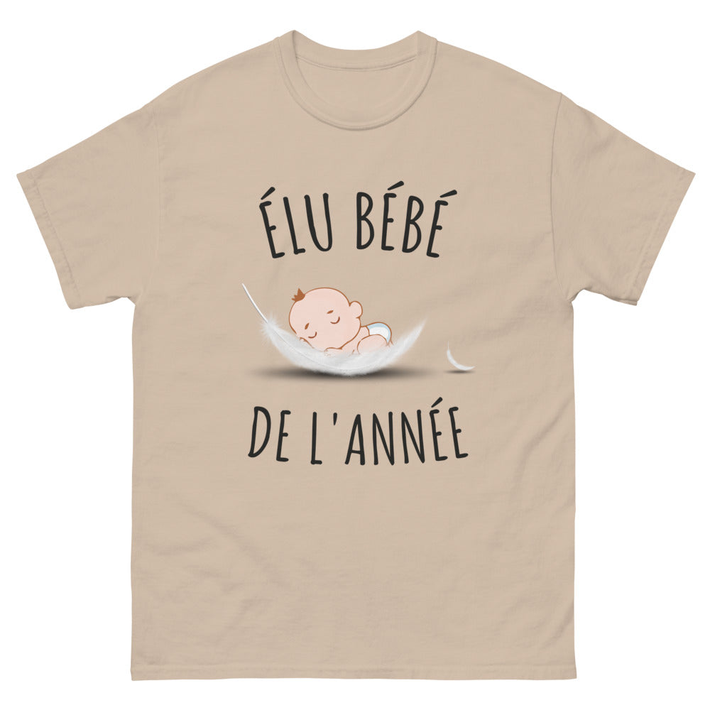 T-shirt Élu bébé de l'année