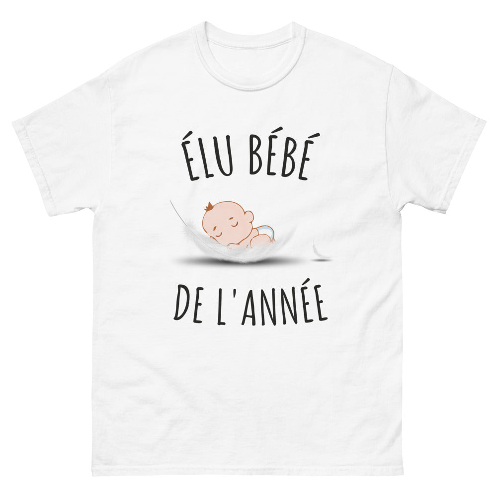T-shirt Élu bébé de l'année