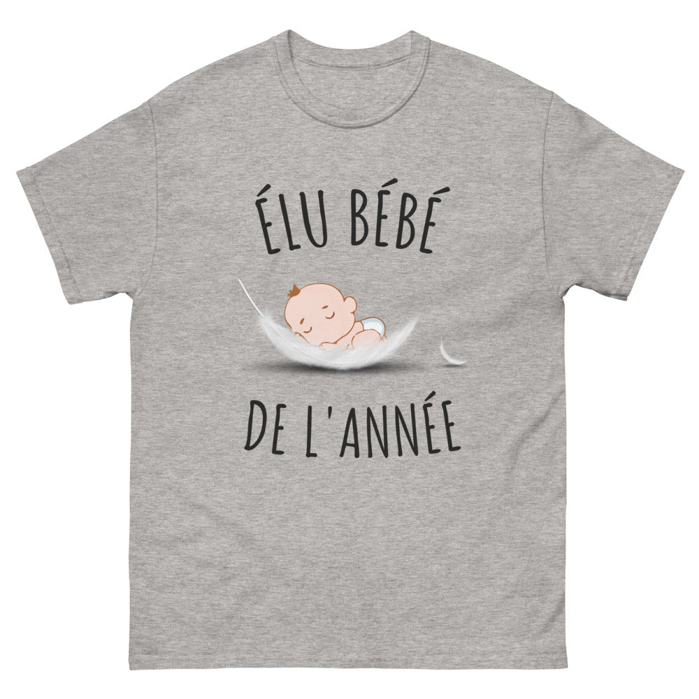 T-shirt Élu bébé de l'année