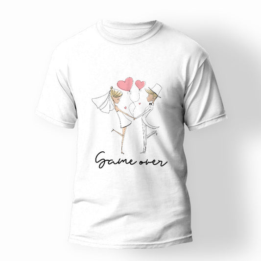 T-shirt Enterrement de vie de garçon, de vie de jeune fille