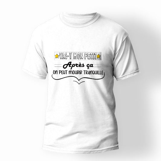 T-shirt foot Vas-y mon petit