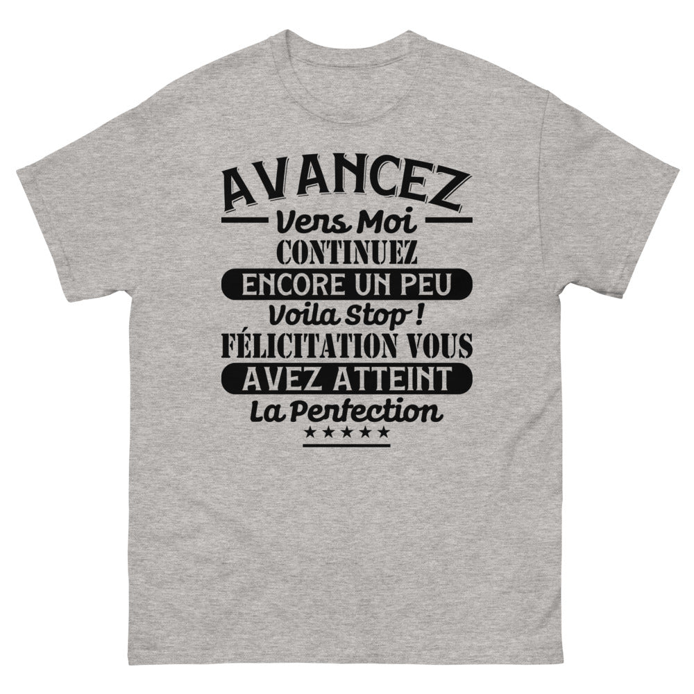T-shirt humour avancez vers moi