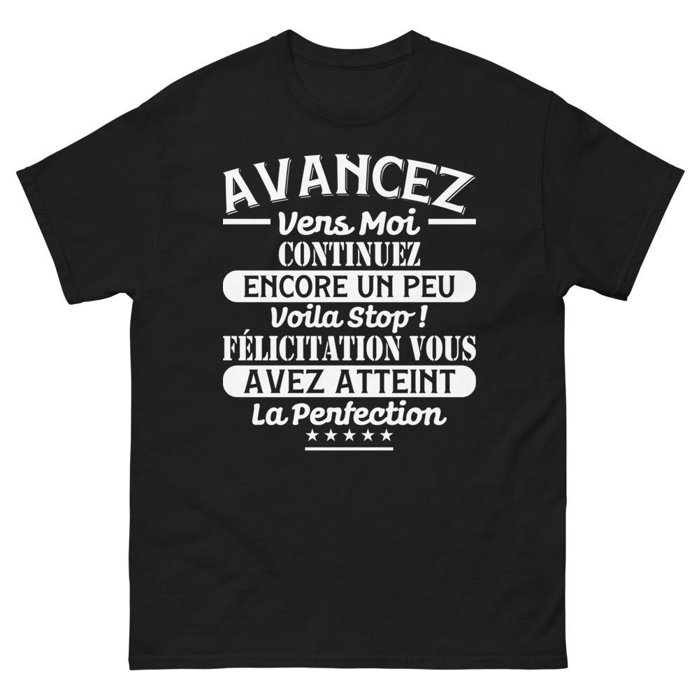 T-shirt humour avancez vers moi