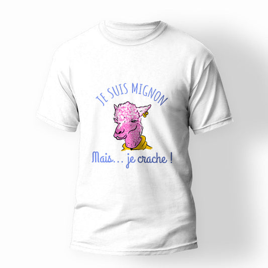 T-shirt Llamma mignon | vadormirva.com