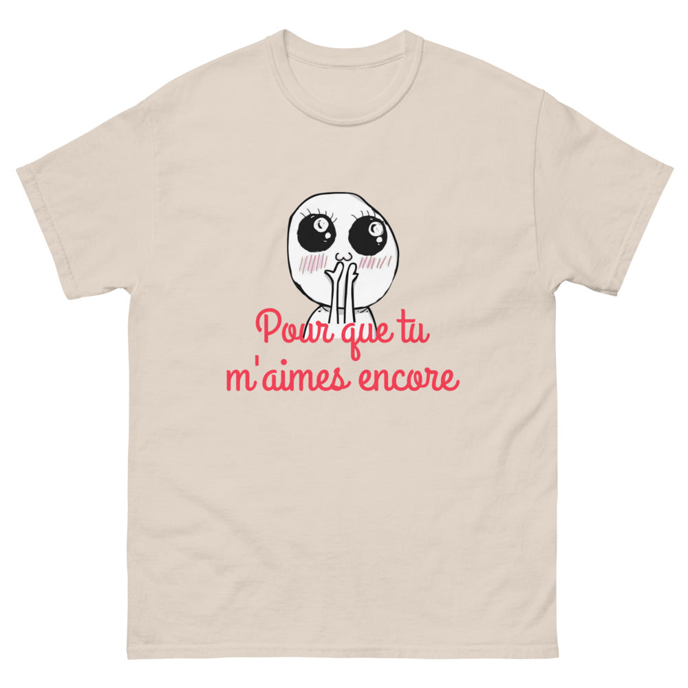 T-shirt mignon pour que tu m'aimes encore trolle face