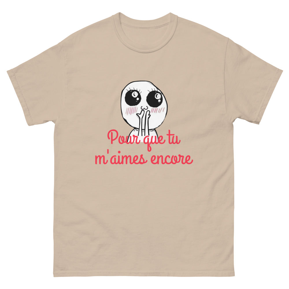 T-shirt mignon pour que tu m'aimes encore trolle face