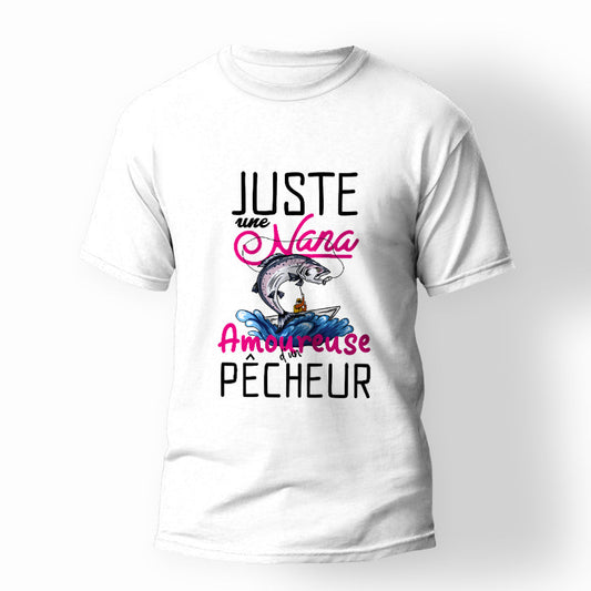 T-shirt pêche pour femme