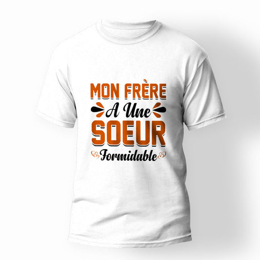 T-shirt soeur formidable | vadormirva.com