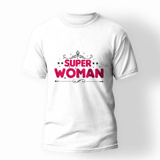 T-shirt superwoman Maman Héroïne
