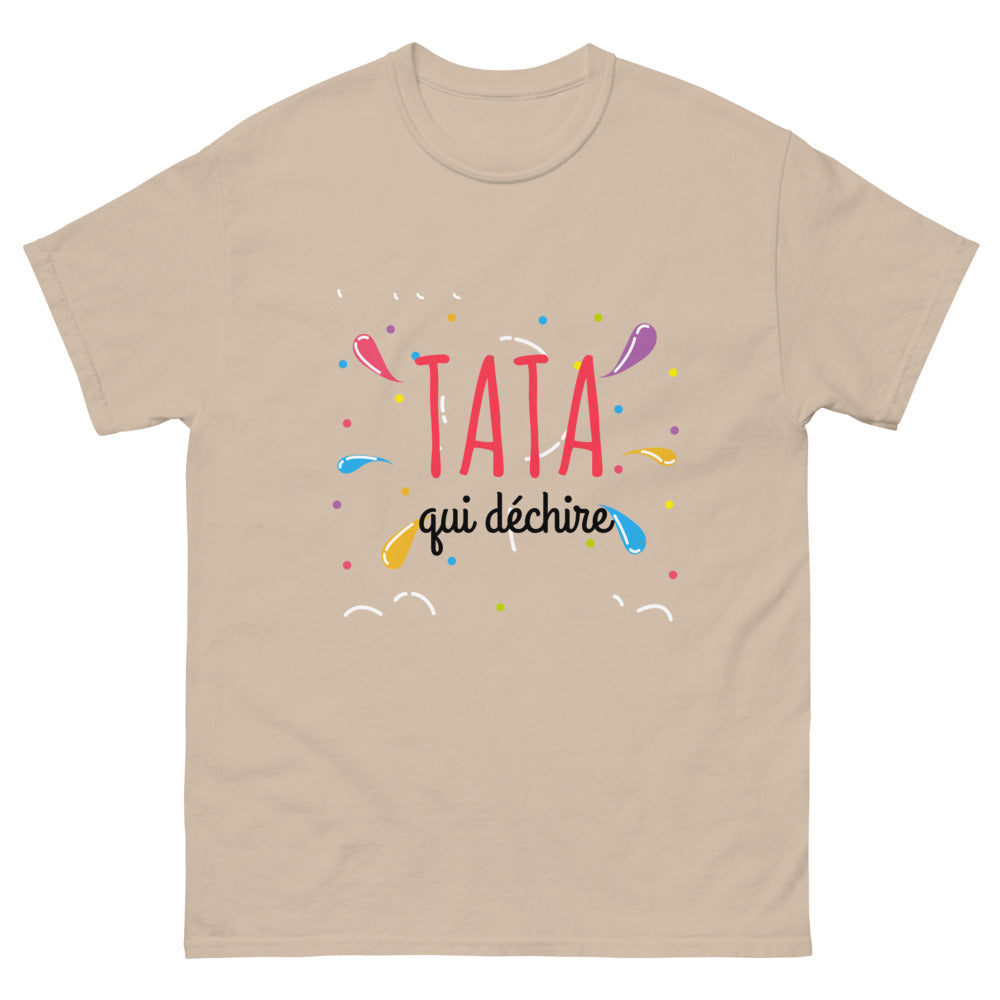 T-shirt Tata qui déchire