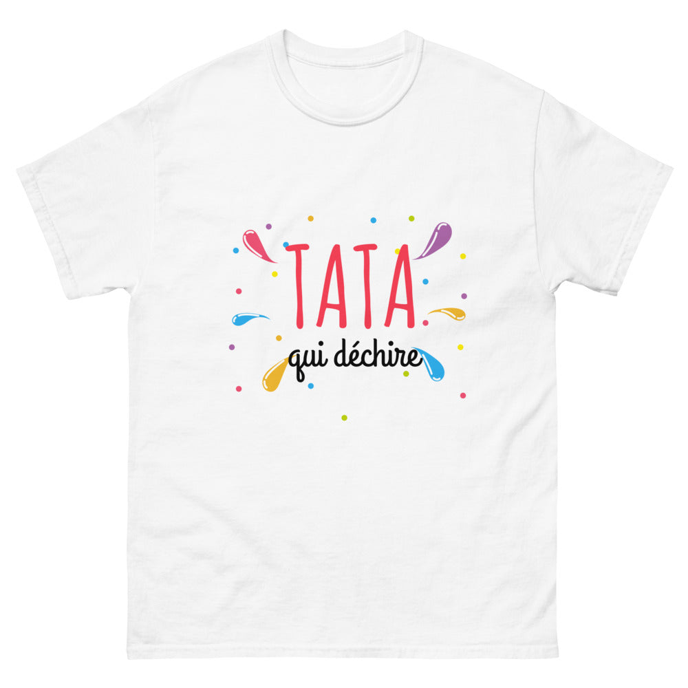 T-shirt Tata qui déchire