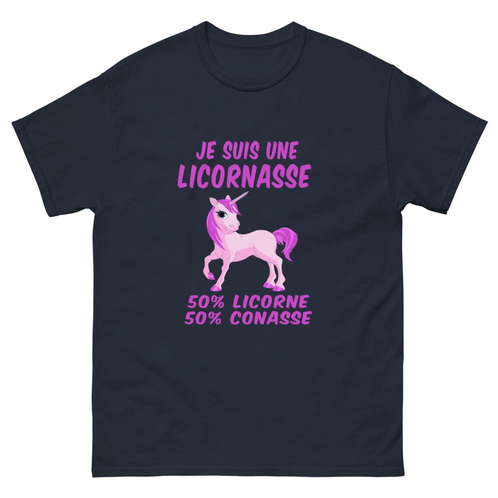 T-shirt unisexe "Je suis une Licornasse.."