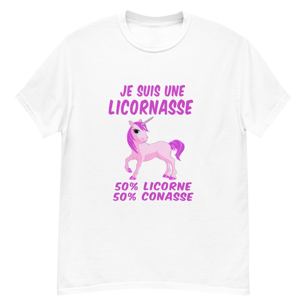 T-shirt unisexe "Je suis une Licornasse.."