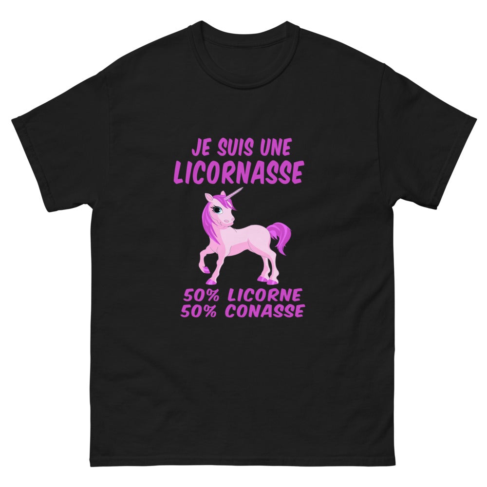 T-shirt unisexe "Je suis une Licornasse.."