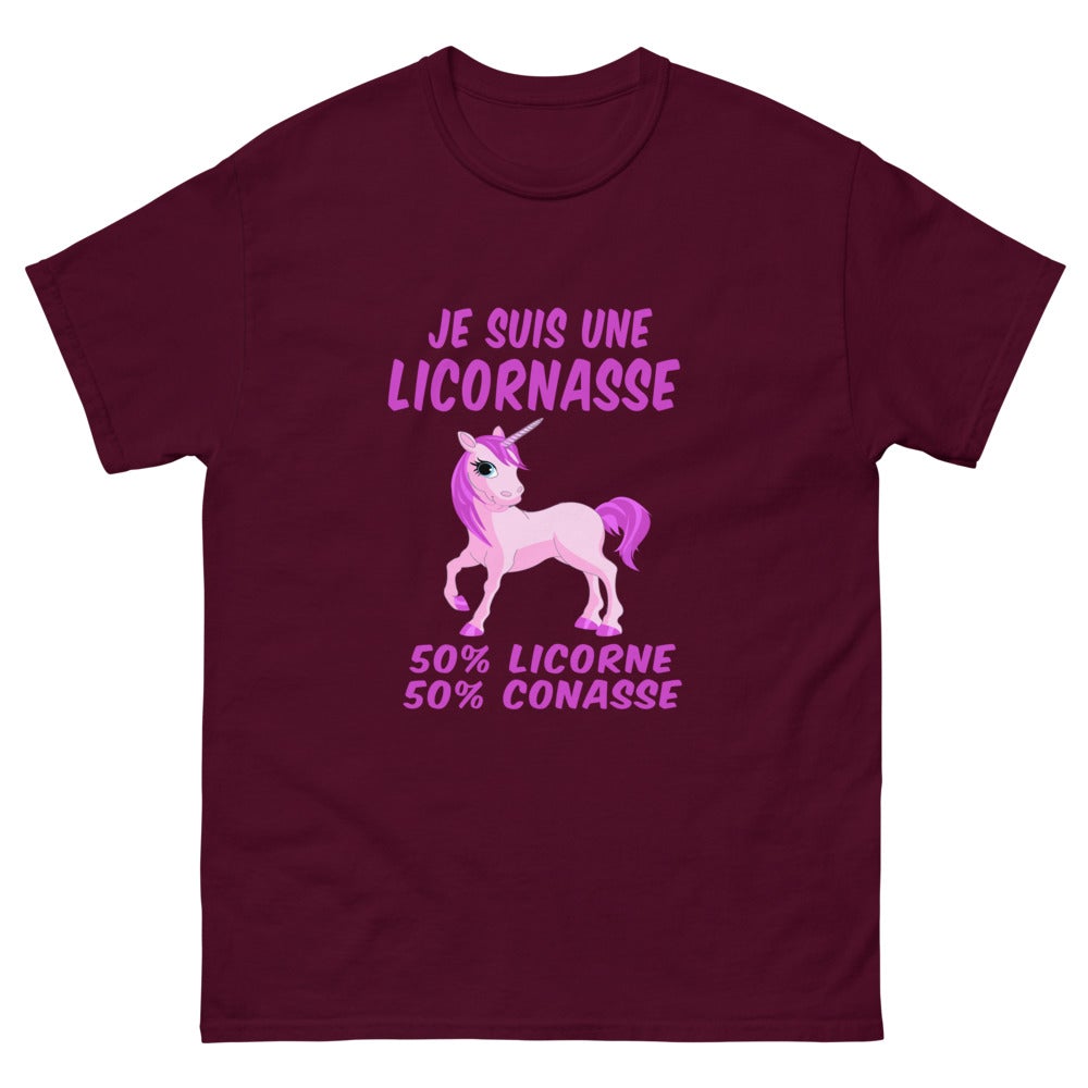 T-shirt unisexe "Je suis une Licornasse.."
