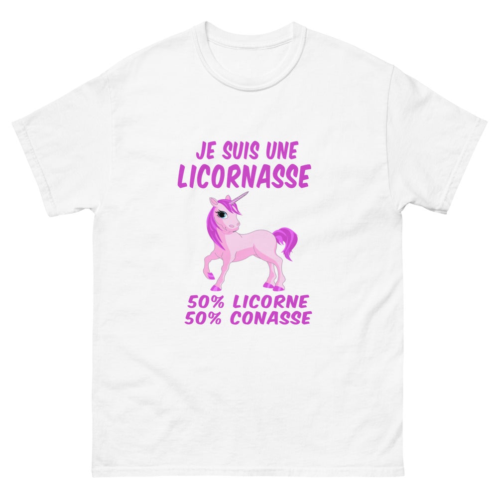 T-shirt unisexe "Je suis une Licornasse.."