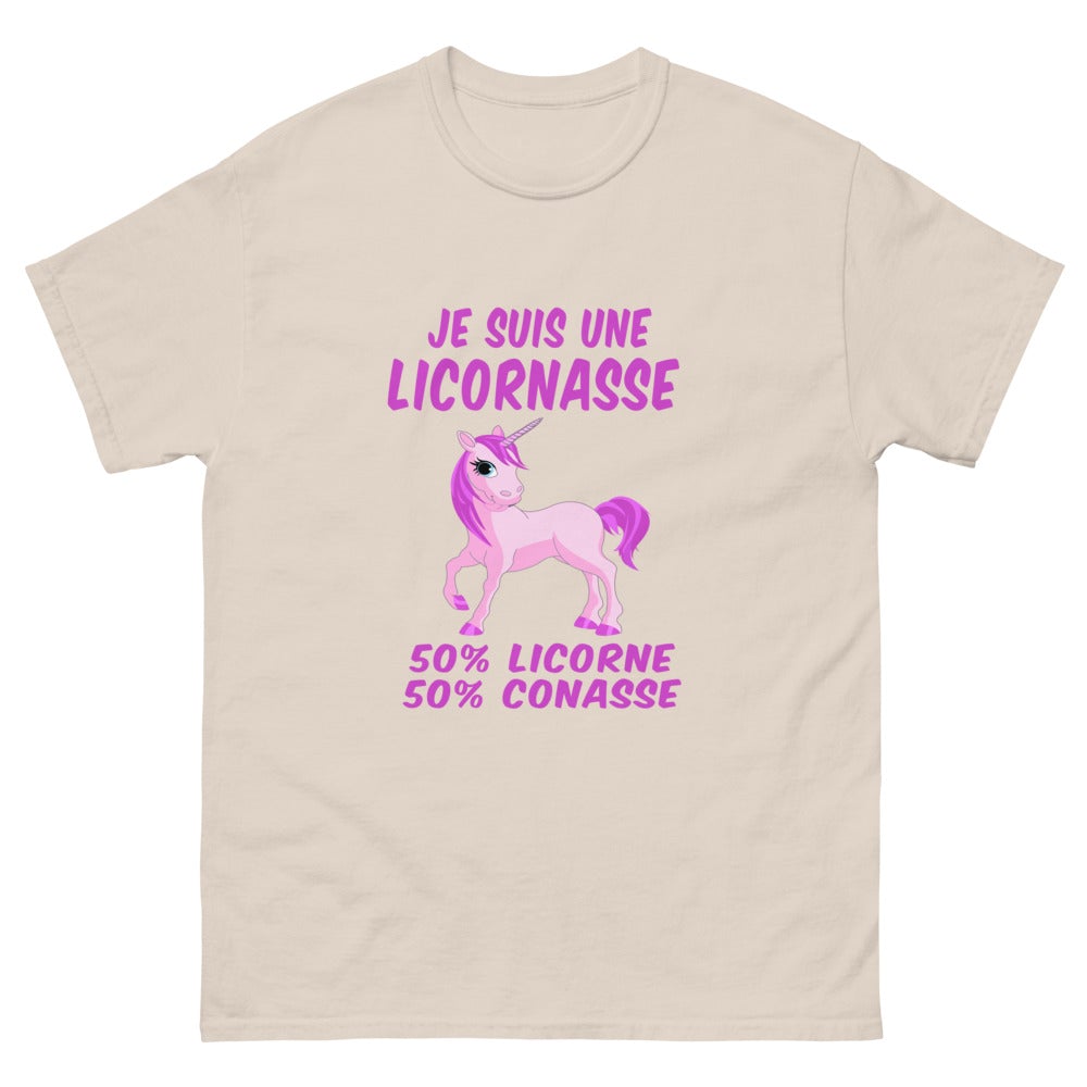 T-shirt unisexe "Je suis une Licornasse.."