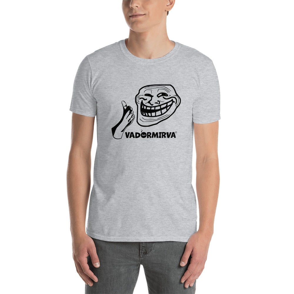 T-shirt Unisexe Trollface vadormirva