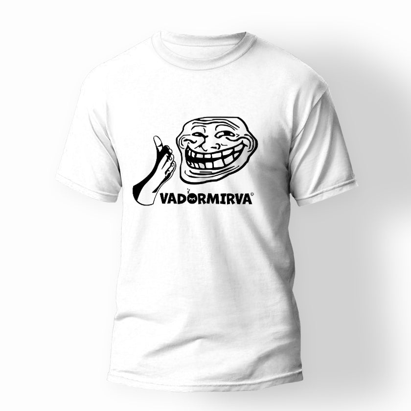 T-shirt Unisexe Trollface vadormirva