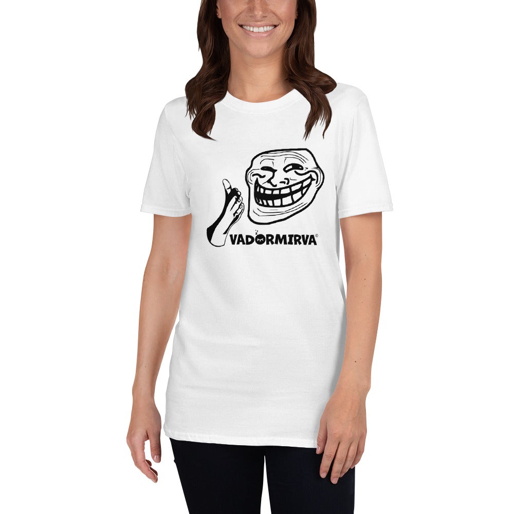 T-shirt Unisexe Trollface vadormirva