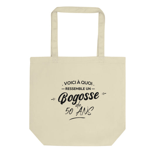 Tote Bag Bio anniversaire 50 ans bogosse 50 ans cadeau 