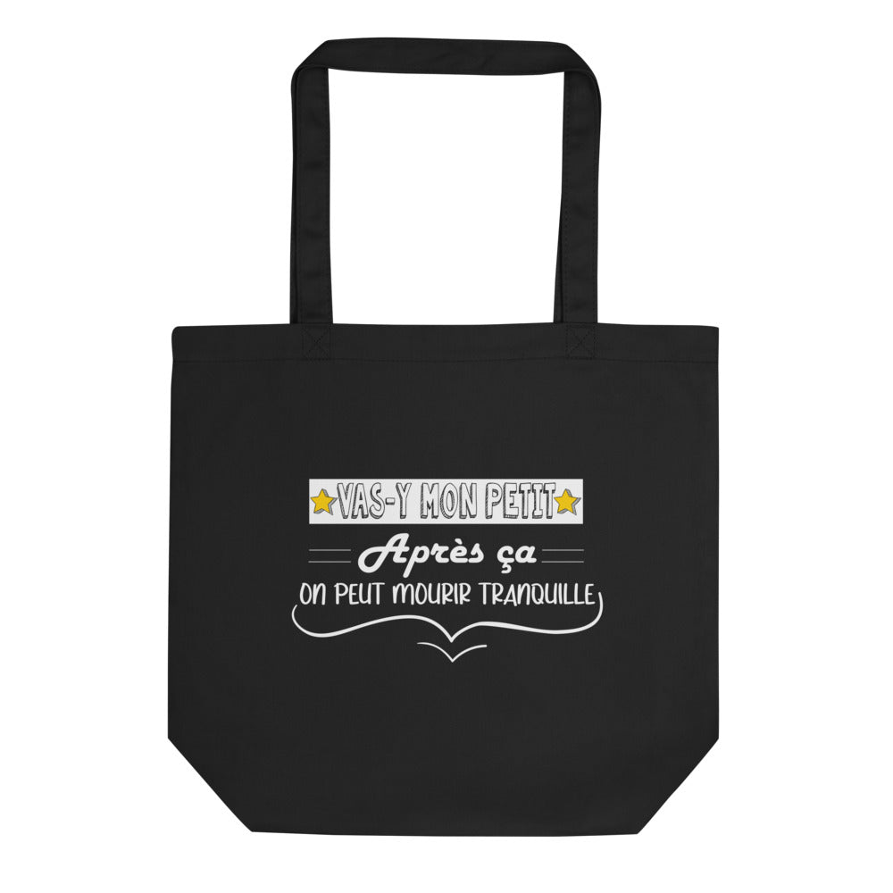 Tote Bag Bio foot Vas-y mon petit | vadormirva.com