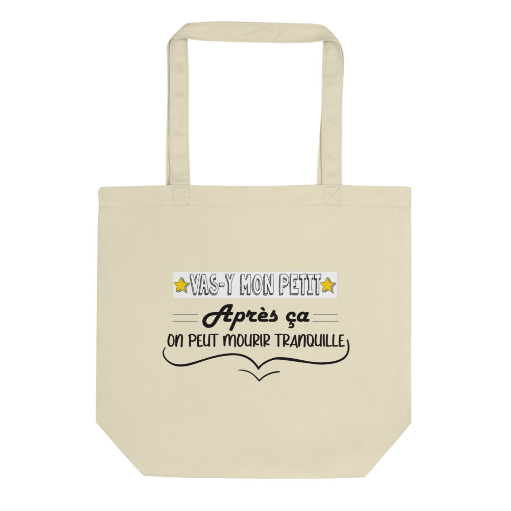 Tote Bag Bio foot Vas-y mon petit | vadormirva.com