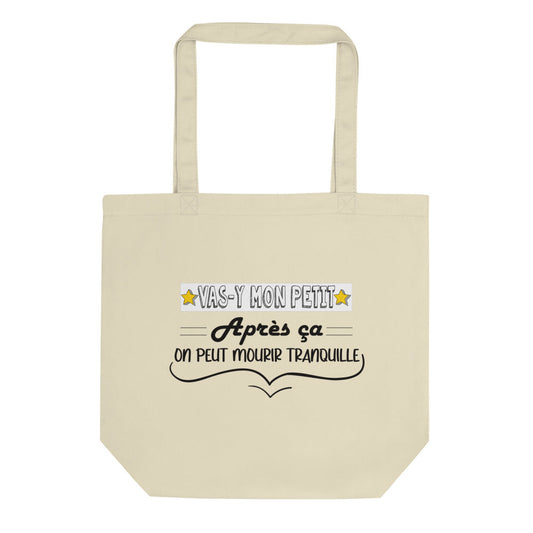 Tote Bag Bio foot Vas-y mon petit | vadormirva.com