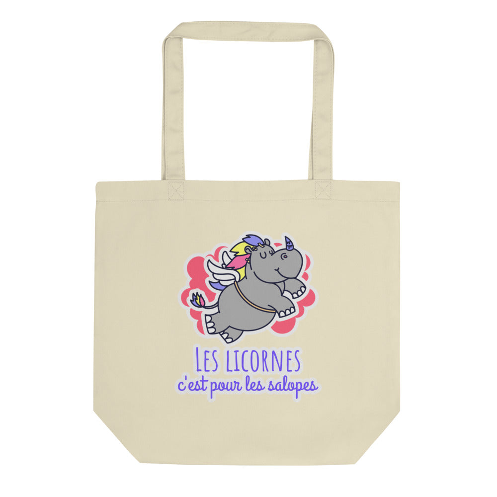 Tote Bag Bio licorne adulte | vadormirva.com