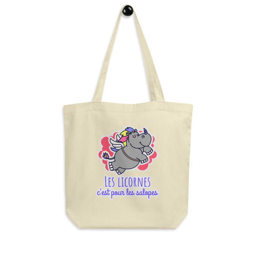 Tote Bag Bio licorne adulte | vadormirva.com