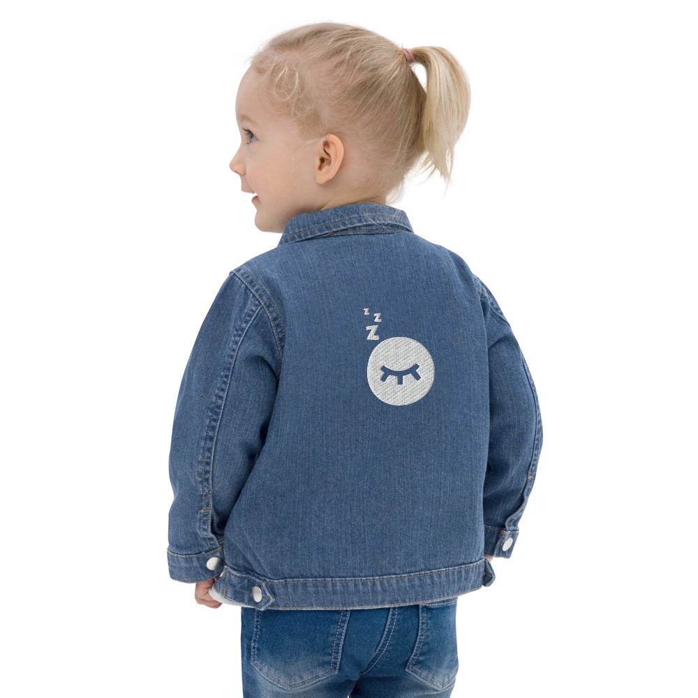 Veste en jean bébé vadormirva