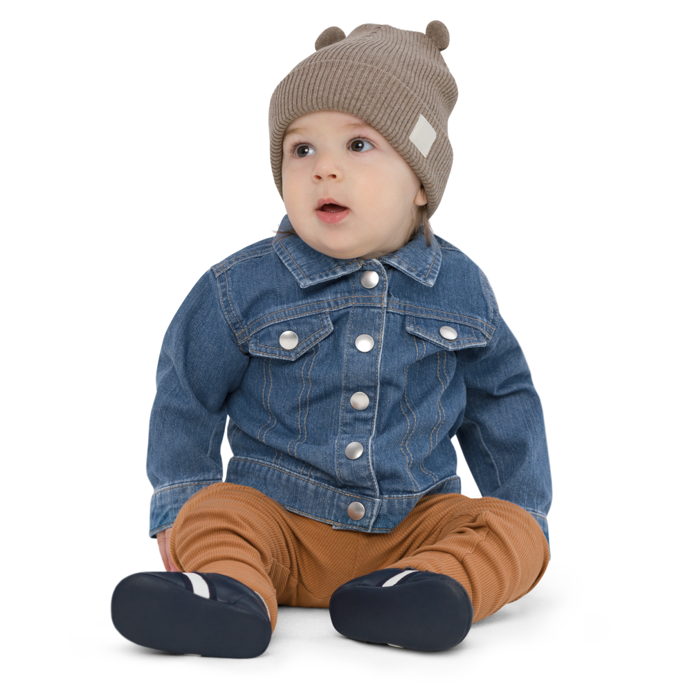 Veste en jean bébé vadormirva