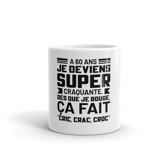 Mug cadeau anniversaire 60 ans
